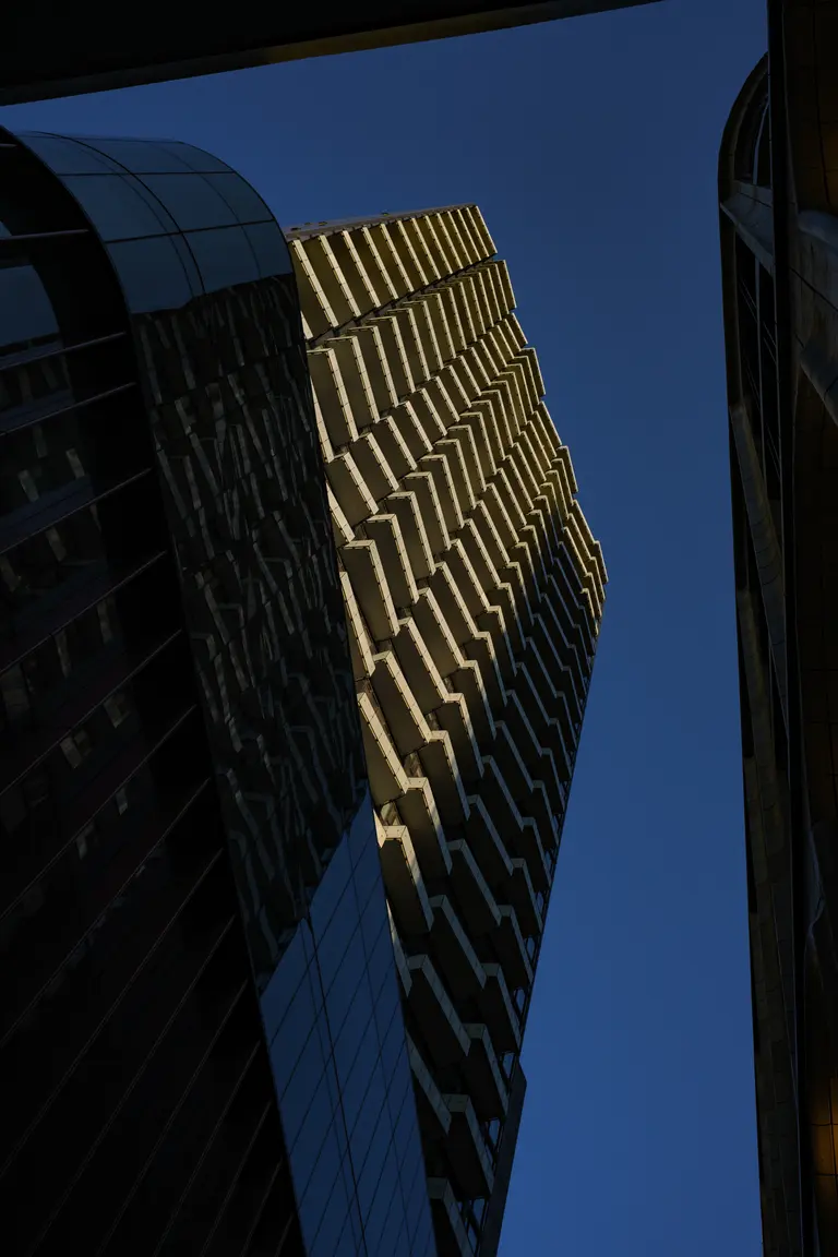 Light on the tower